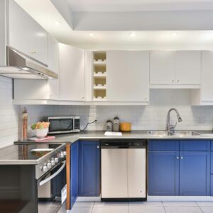 Painted kitchen cabinets